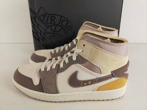 ☆NIKE エアジョーダン1 AIR JORDAN 1 MID SE CRAFT サイズ28.0 ナイキ メンズ スニーカー シューズ バッシュ 新品未使用【B1】