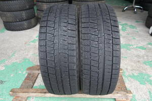 ８分山 スタットレス 185/55R15 ブリジストン REVO GZ ２本 U-9