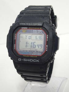 (つ-U-543)G-SHOCK ジーショック 腕時計 GW-M5610 デジタル タフソーラー CASIO カシオ 動作品 中古