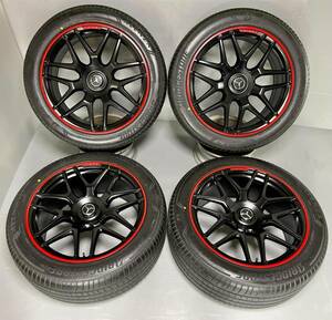 新しいタイヤ メルセデ スベンツ Gクラス AMG W463 G65 22インチ 4本セットG63 G450 G55 G500 22x10J ET36 BRIDGESTONE 285/45R22 2022年製