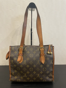 12850-04★ルイヴィトン/LOUIS VUITTON モノグラム ポパンクール・オ ブラウン系 ショルダー ハンドバッグ レディース★