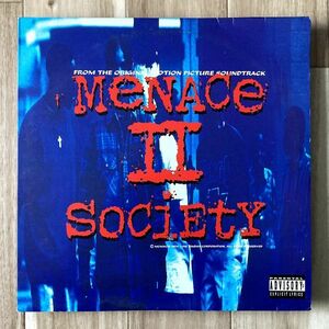 【UK盤/2LP】O.S.T. / Menace II Society ■ Jive / HIP 137 / Pete Rock & C.L. Smooth / Boogie Down Productions / ヒップホップ