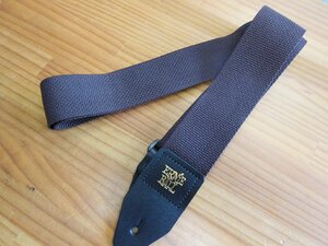 新品 ERNIE BALL ポリプロストラップ BROWN POLYPRO GUITAR STRAP