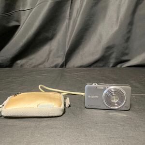 SONY Cyber-shot DSC-WX70 シルバー コンパクトデジタルカメラ バッテリー1個 ケース付き 動作確認済み ソニー デジカメ 