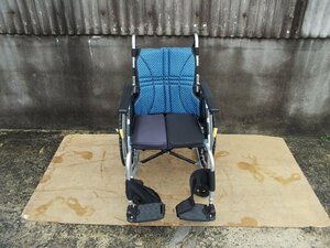 TS-24-0325-02　　　自走式車椅子 ウルトラシリーズ NA-U1（座面むら有）