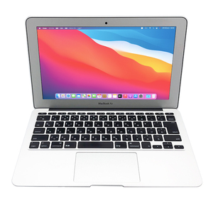 驚速起動 Apple MacBook Air A1465 Mid2013 Corei5 1.3GHz macOS Big Sur11.7 メモリ4GB 驚速SSD128GB 11.6インチ 無線 BT カメラ B432