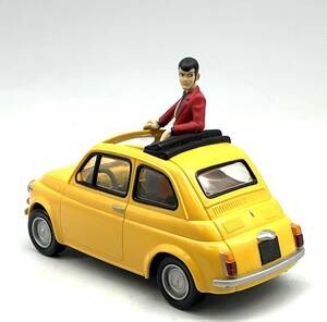 ルパン三世 BANPRESTO FIAT500 フィアット カリオストロの城 1999 バンプレストミニカー フィギュア ③　