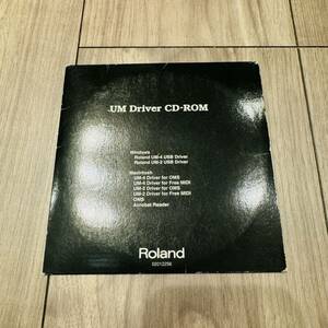 Roland UM-4 USB MIDI Interfaceドライバー CD-ROM