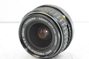 ★実用美品★ ペンタックス SMC PENTAX-M 28ｍｍ Ｆ3.5 ★完動品 ＃8424