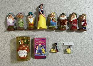 白雪姫　７人の小人　白雪姫と７人の小人　ディズニー　プリンセス　ソフビ　フィギュア　人形　ペンセット　チョコエッグ