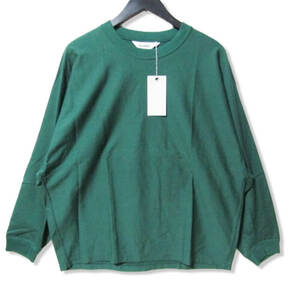 未使用 DIGAWEL ディガウェル 長袖Tシャツ DWUB053 Dolman Sleeve ドルマンスリーブ グリーン 0 タグ付き 27105176