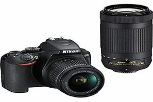Nikon D3500 Digital SLR Camera Twin Lens kit [with 18-55mm & 70-300mm (中古品)
