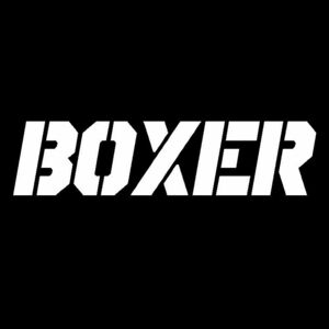 BOXER 　ステンシル　ステッカー　スバリスト　世田谷ベース　 インプレッサ　レガシイー　フォレスター　STI　WRX　水平対向　ボクサー