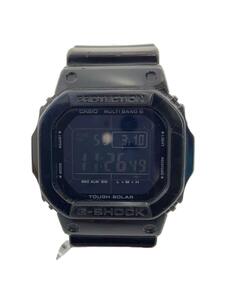 CASIO◆ソーラー腕時計・G-SHOCK/デジタル/ブラック/黒/ラバー/GW-M5610BB-1JF/