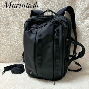 Macintosh マッキントッシュ フィロソフィー ビジネスバッグ バックパック リュック ショルダーバッグ 手提げバッグ 黒 ブラック 3way