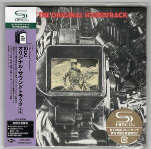 紙ジャケ（SHM-CD）／10cc／オリジナル・サウンドトラック／THE ORIGINAL SOUNDTRACK／紙ジャケット