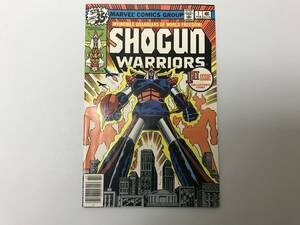 SHOGUN WARRIORS ショーグン ウォーリアーズ (マーベル コミックス) Marvel Comics 1979年 英語版 #1 綺麗