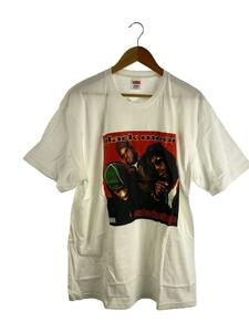 Supreme◆22AW/Enta Da Stage Tee/半袖Tシャツ/XL/コットン/WHT