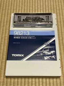 TOMIX 2643+98213 真岡鐡道 C11形358号 蒸気機関車 と 50系客車(赤帯)セット