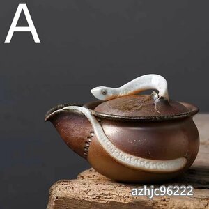 超人気☆職人手作り 陶器 煎茶道具 茶壺 茶壷 急須 常滑焼 茶器 茶道具 容量：A150 B310ML