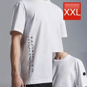 サイズXXL Moncler リフレクションロゴ　Tシャツ　white