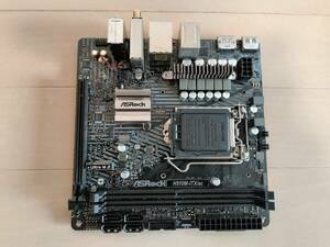 ASRock Mini-ITX マザーボード H510 M-ITX/ac Intel 10世代・11世代 CPU (LGA1200) 対応 WiFi BT Ainex CC-01 付き