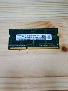【動作確認済】SAMSUNG メモリ DDR3 PC3 10600S 204Pin　ノートパソコン