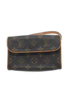 LOUIS VUITTON◆ルイヴィトン/M51855/ポシェット・フロランティーヌ_モノグラム/PVC/ブラウン