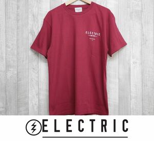 【新品】23 ELECTRIC UNDERVOLT LOGO S/S TEE - BURGUNDY - L Tシャツ 正規品 半袖