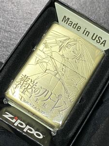 zippo 葬送のフリーレン ゴールド アニメ 両面刻印 希少モデル 2023年製 FRIEREN ケース 保証書付き