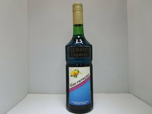 サントリー ヘルメス ブルーキュラソー 720ml 40% SUNTORY HERMES blue curacao リキュール 未開栓 古酒 1円スタート/A39603
