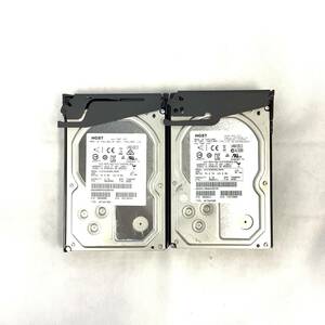 K6041064 HGST 3TB SAS 7.2K 3.5インチ HDD 2点【中古動作品】