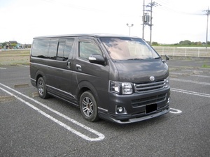 ハイエース KDH201 200系 スーパーGL 3000ディーゼル ターボ ミラー内蔵バックカメラ 車検6年12月迄 4ナンバー 埼玉 乗って帰れます