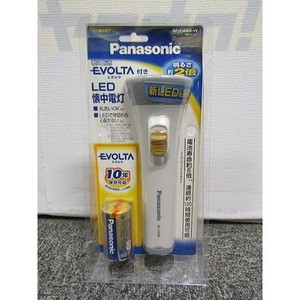 Panasonic LED懐中電灯 BF-158F【リサイクル品】ライト 防災用品 避難用品 未使用品