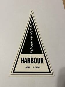 HARBOUR Sufboards ステッカー ハーバー　サーフボード