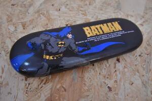 レトロ　1989年　バットマン　BATOMAN　筆箱　ペンケース　缶ペン