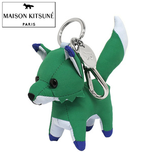 メゾンキツネ チャーム キーリング キーホルダー MAISON KITSUNE KU06904WQ0051 新品