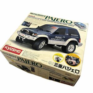 京商 三菱パジェロ KYOSHO 1/9 スケール 4WD RV ラジオコントロール10エンジン ジャンク ラジコン OS MAX エンジン無