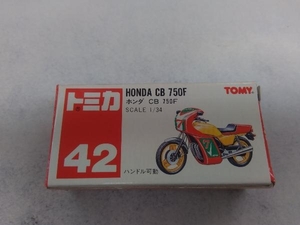 トミカ No.42 ホンダ CB 750F 赤箱 ロゴ赤字 中国製 トミー