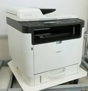 RICOH A4モノクロレーザープリンター複合機 SP 2300SFL コピー/スキャナ/プリンタ 印刷枚数:2510枚 即日発送 一週間返品保証【H24030806】