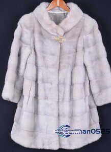 「毛皮の宝石」ミンクの輝きが美しいコート レディース 毛皮 リアルファーコート