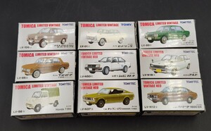 ■TOMICA/トミカ　LIMITED VINTAGE/NEO　まとめて9点セット　TOMYTEC　トミーテック　おもちゃ　ミニカー　LV-N37　LV-N12■