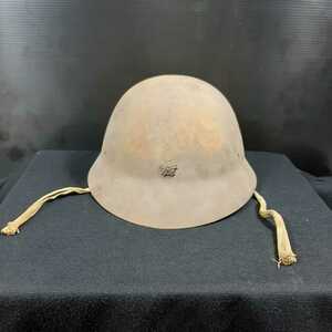 旧日本軍　警察　鉄兜　ヘルメット　帽章　陸軍　当時物　実物　軍装品　ミリタリー　歴史　時代　資料 管理：3628