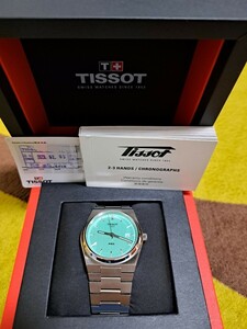 最終値下げ TISSOT PRX ティソ ピーアールエックス40MM　ライトグリーン