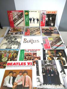 ＴＨＥ BEATLES （ビートルズ） ＬＰレコード アルバムまとめて 15枚セット 