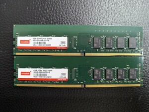 0507-11 innodisk DDR4 2400 4GB メモリ 2枚