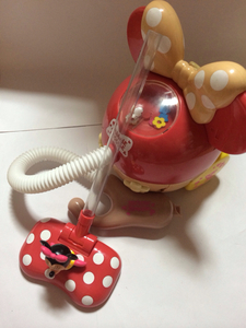 トゥーンタウン おそうじだいすき♪ 掃除機 玩具　ミニーちゃん ミニーマウス　MinnieMouse ディズニー　Disney お掃除　タカラトミー