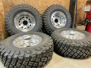 WORK GRAG GALVATRE クラッグ ガルバトレ 15インチ 8J -31 31×10.50R15 LT BFGoodrich マッドタイヤ タイヤホイール 4本セット ジムニー H