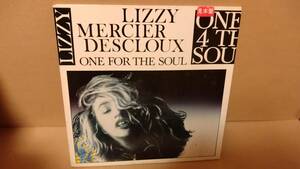 【フレンチ LP】日本盤 PROMO Lizzy Mercier Descloux / One For The Soul 28MM 0518 見本盤　見開きジャケ　リジー・メルシエ・デクレー