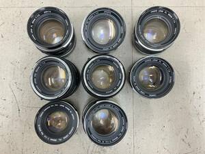 【大量8個】 キャノン Canon Lens FL FD 50mm F1.4 等 レンズ シリーズ 大量 まとめ ジャンク D108